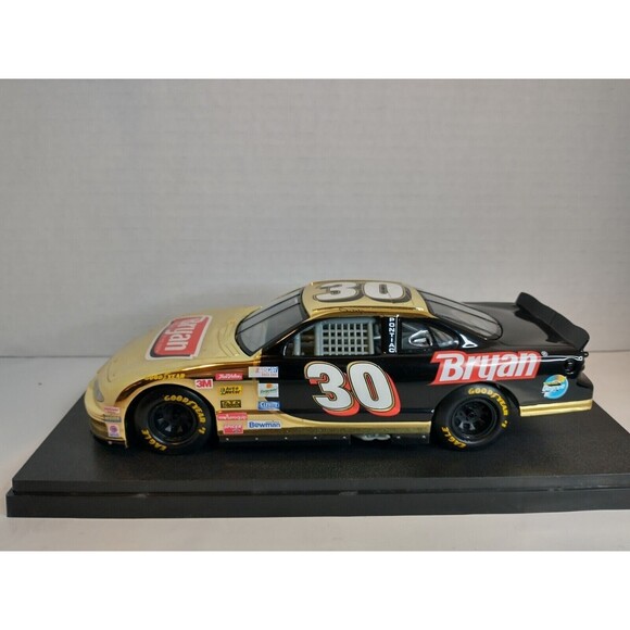 Racing Champions NASCAR Derek Cope 1:24 Scale Diecast Car #30 Bryan Gold Pontiac - Picture 1 of 6